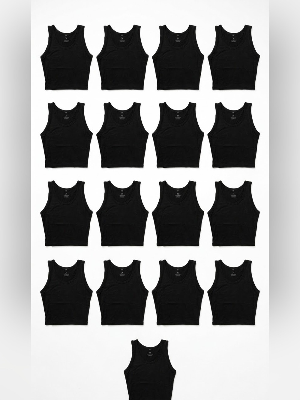 BUNDLE 17 black crop top perfect for parties team activities